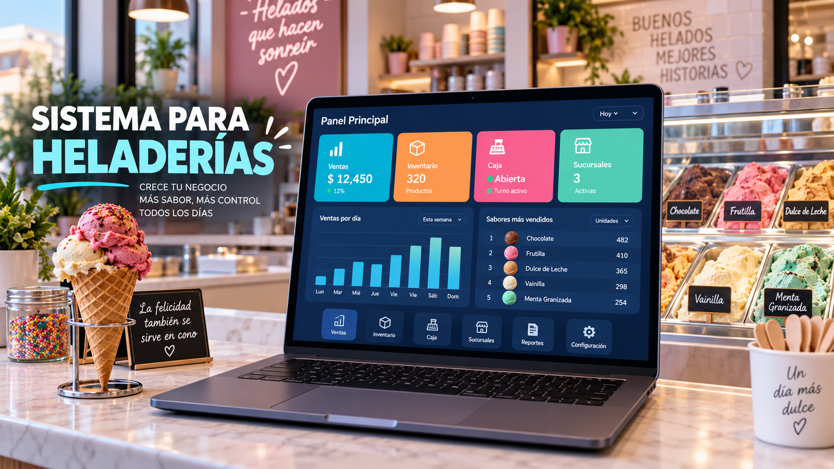 Sistema de Gestión para Heladerías